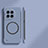 OnePlus 12R 5G用ハードケース プラスチック 質感もマット フレームレス カバー Mag-Safe 磁気 Magnetic OnePlus ラベンダーグレー
