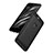 OnePlus 5用シリコンケース ソフトタッチラバー ツイル OnePlus ブラック