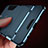 OnePlus 5T A5010用ハイブリットバンパーケース スタンド プラスチック 兼シリコーン OnePlus ネイビー