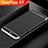 OnePlus 5T A5010用ケース 高級感 手触り良い メタル兼プラスチック バンパー M01 OnePlus ブラック