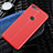 OnePlus 5T A5010用シリコンケース ソフトタッチラバー レザー柄 S01 OnePlus レッド