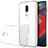 クリア OnePlus 6用極薄ソフトケース シリコンケース 耐衝撃 全面保護 クリア透明 T04 OnePlus クリア