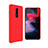 OnePlus 6用極薄ソフトケース シリコンケース 耐衝撃 全面保護 S03 OnePlus レッド