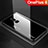 OnePlus 6用ハイブリットバンパーケース プラスチック 鏡面 虹 グラデーション 勾配色 カバー OnePlus ブラック