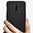 OnePlus 6T用シリコンケース ソフトタッチラバー ツイル B02 OnePlus ブラック