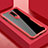 OnePlus 6T用ハイブリットバンパーケース クリア透明 プラスチック 鏡面 カバー OnePlus レッド