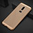 OnePlus 6T用ハードケース プラスチック メッシュ デザイン カバー OnePlus ゴールド