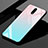 OnePlus 7用ハイブリットバンパーケース プラスチック 鏡面 カバー OnePlus ブルー