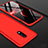 OnePlus 7用ハードケース プラスチック 質感もマット 前面と背面 360度 フルカバー OnePlus レッド