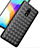 OnePlus 7用シリコンケース ソフトタッチラバー レザー柄 S01 OnePlus 