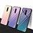 OnePlus 7 Pro用ハイブリットバンパーケース プラスチック 鏡面 虹 グラデーション 勾配色 カバー OnePlus 