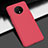 OnePlus 7T用ハードケース プラスチック 質感もマット カバー M02 OnePlus レッド