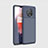OnePlus 7T用シリコンケース ソフトタッチラバー ツイル カバー OnePlus ネイビー