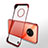 OnePlus 7T用ハードカバー クリスタル クリア透明 H01 OnePlus レッド