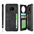 OnePlus 7T用手帳型 レザーケース スタンド カバー T01 OnePlus ブラック