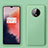 OnePlus 7T用360度 フルカバー極薄ソフトケース シリコンケース 耐衝撃 全面保護 バンパー C04 OnePlus グリーン