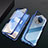 OnePlus 7T用ケース 高級感 手触り良い アルミメタル 製の金属製 360度 フルカバーバンパー 鏡面 カバー T01 OnePlus 