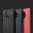 OnePlus 7T用シリコンケース ソフトタッチラバー レザー柄 カバー S01 OnePlus 