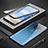 OnePlus 7T用ケース 高級感 手触り良い アルミメタル 製の金属製 360度 フルカバーバンパー 鏡面 カバー M01 OnePlus 
