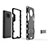 OnePlus 7T用ハイブリットバンパーケース スタンド プラスチック 兼シリコーン カバー R01 OnePlus 