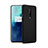 OnePlus 7T Pro 5G用360度 フルカバー極薄ソフトケース シリコンケース 耐衝撃 全面保護 バンパー OnePlus ブラック