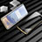 OnePlus 7T Pro 5G用ケース 高級感 手触り良い アルミメタル 製の金属製 360度 フルカバーバンパー 鏡面 カバー M01 OnePlus 