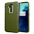 OnePlus 7T Pro用360度 フルカバー極薄ソフトケース シリコンケース 耐衝撃 全面保護 バンパー S01 OnePlus グリーン