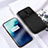 OnePlus 7T Pro用360度 フルカバー極薄ソフトケース シリコンケース 耐衝撃 全面保護 バンパー S03 OnePlus ブラック