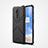 OnePlus 7T Pro用360度 フルカバー極薄ソフトケース シリコンケース 耐衝撃 全面保護 バンパー C03 OnePlus ブラック