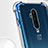 OnePlus 7T Pro用極薄ソフトケース シリコンケース 耐衝撃 全面保護 クリア透明 K02 OnePlus クリア