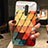 OnePlus 7T Pro用ハイブリットバンパーケース プラスチック パターン 鏡面 カバー K01 OnePlus オレンジ