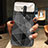 OnePlus 7T Pro用ハイブリットバンパーケース プラスチック パターン 鏡面 カバー K01 OnePlus ブラック