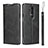 OnePlus 7T Pro用手帳型 レザーケース スタンド カバー T04 OnePlus ブラック