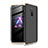 OnePlus 7T Pro用ハードケース プラスチック 質感もマット 前面と背面 360度 フルカバー P02 OnePlus ゴールド・ブラック
