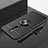 OnePlus 8用極薄ソフトケース シリコンケース 耐衝撃 全面保護 アンド指輪 マグネット式 バンパー A01 OnePlus ブラック