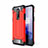 OnePlus 8用ハイブリットバンパーケース プラスチック 兼シリコーン カバー R01 OnePlus レッド
