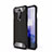 OnePlus 8用ハイブリットバンパーケース プラスチック 兼シリコーン カバー R01 OnePlus ブラック