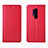 OnePlus 8 Pro用手帳型 レザーケース スタンド カバー OnePlus レッド