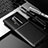 OnePlus 8 Pro用シリコンケース ソフトタッチラバー ツイル カバー OnePlus ブラック