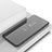 OnePlus 8 Pro用手帳型 レザーケース スタンド 鏡面 カバー OnePlus ブラック