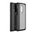 OnePlus 8 Pro用ハイブリットバンパーケース クリア透明 プラスチック 鏡面 カバー H01 OnePlus ブラック