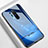 OnePlus 8 Pro用ハイブリットバンパーケース プラスチック パターン 鏡面 カバー M01 OnePlus ネイビー