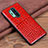 OnePlus 8 Pro用ケース 高級感 手触り良いレザー柄 R04 OnePlus レッド