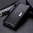 OnePlus 8 Pro用手帳型 レザーケース スタンド カバー T05 OnePlus ブラック