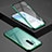 OnePlus 8 Pro用ケース 高級感 手触り良い アルミメタル 製の金属製 360度 フルカバーバンパー 鏡面 カバー T02 OnePlus グリーン