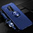 OnePlus 8 Pro用極薄ソフトケース シリコンケース 耐衝撃 全面保護 アンド指輪 マグネット式 バンパー T01 OnePlus 