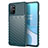 OnePlus 8T 5G用シリコンケース ソフトタッチラバー ツイル カバー S01 OnePlus モスグリー