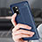 OnePlus 8T 5G用シリコンケース ソフトタッチラバー レザー柄 カバー OnePlus 