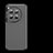 OnePlus Ace 3 5G用シリコンケース ソフトタッチラバー ツイル カバー OnePlus ブラック