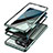 OnePlus Ace 3 5G用ケース 高級感 手触り良い アルミメタル 製の金属製 360度 フルカバーバンパー 鏡面 カバー LK2 OnePlus 